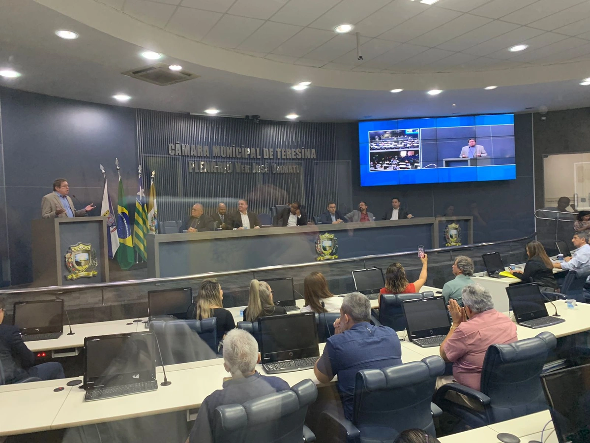 Audiência na Câmara Municipal de Teresina