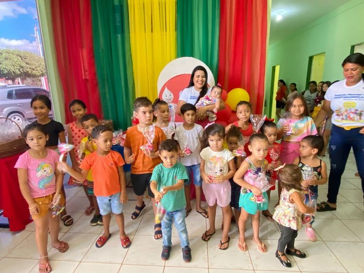 Crianças e adolescentes movimentam postos no Piauí durante Dia D