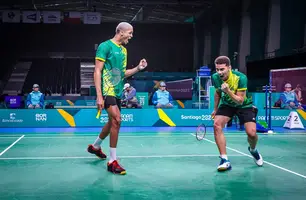 Davi Silva e Fabrício Farias - Jogos Pan-Americanos de Santiago (Foto: Wander Roberto / COB)