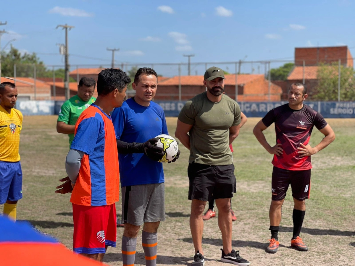 Draco realiza partida de futebol como combate ao crime organizado em Teresina