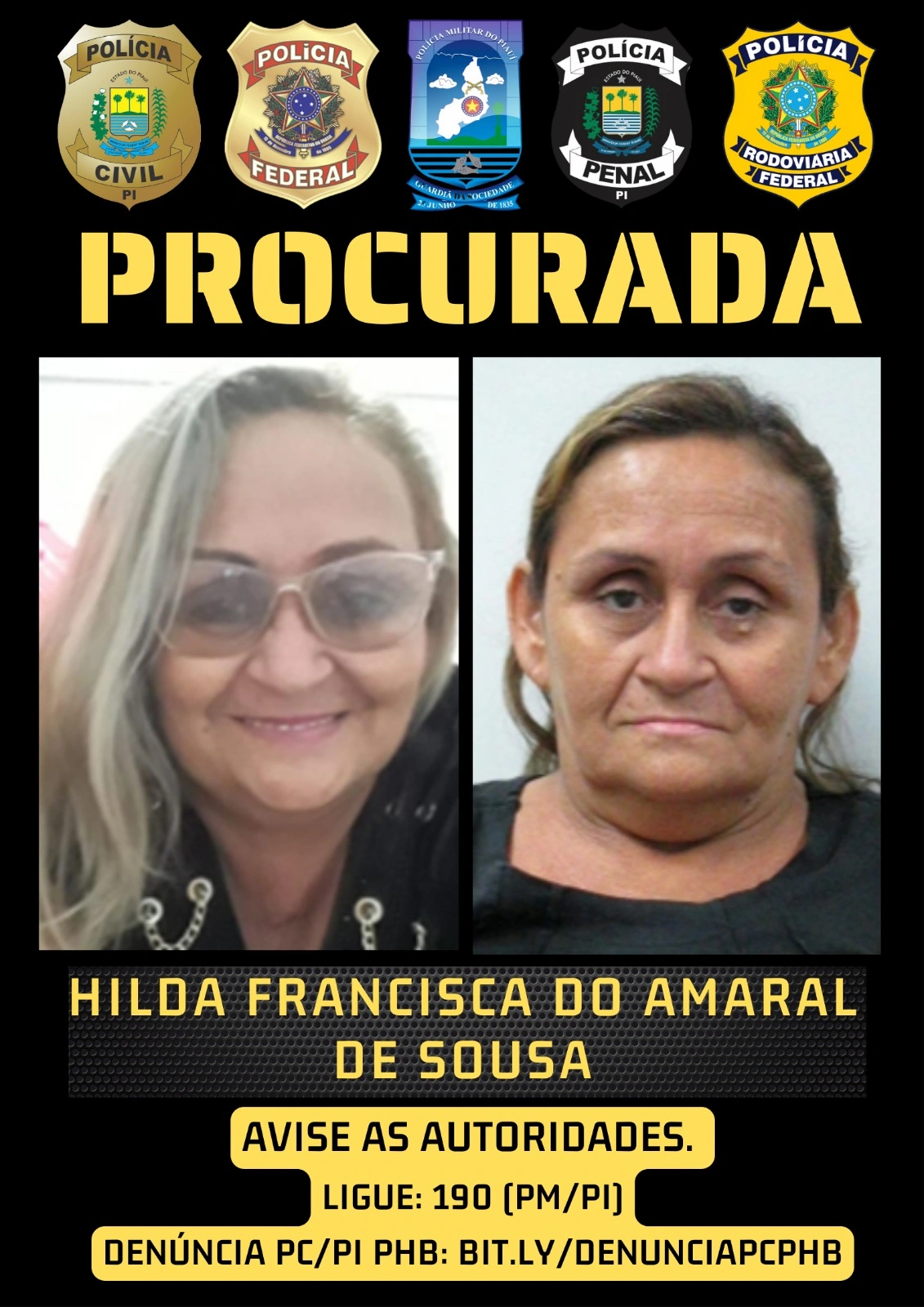 Foragida da Justiça