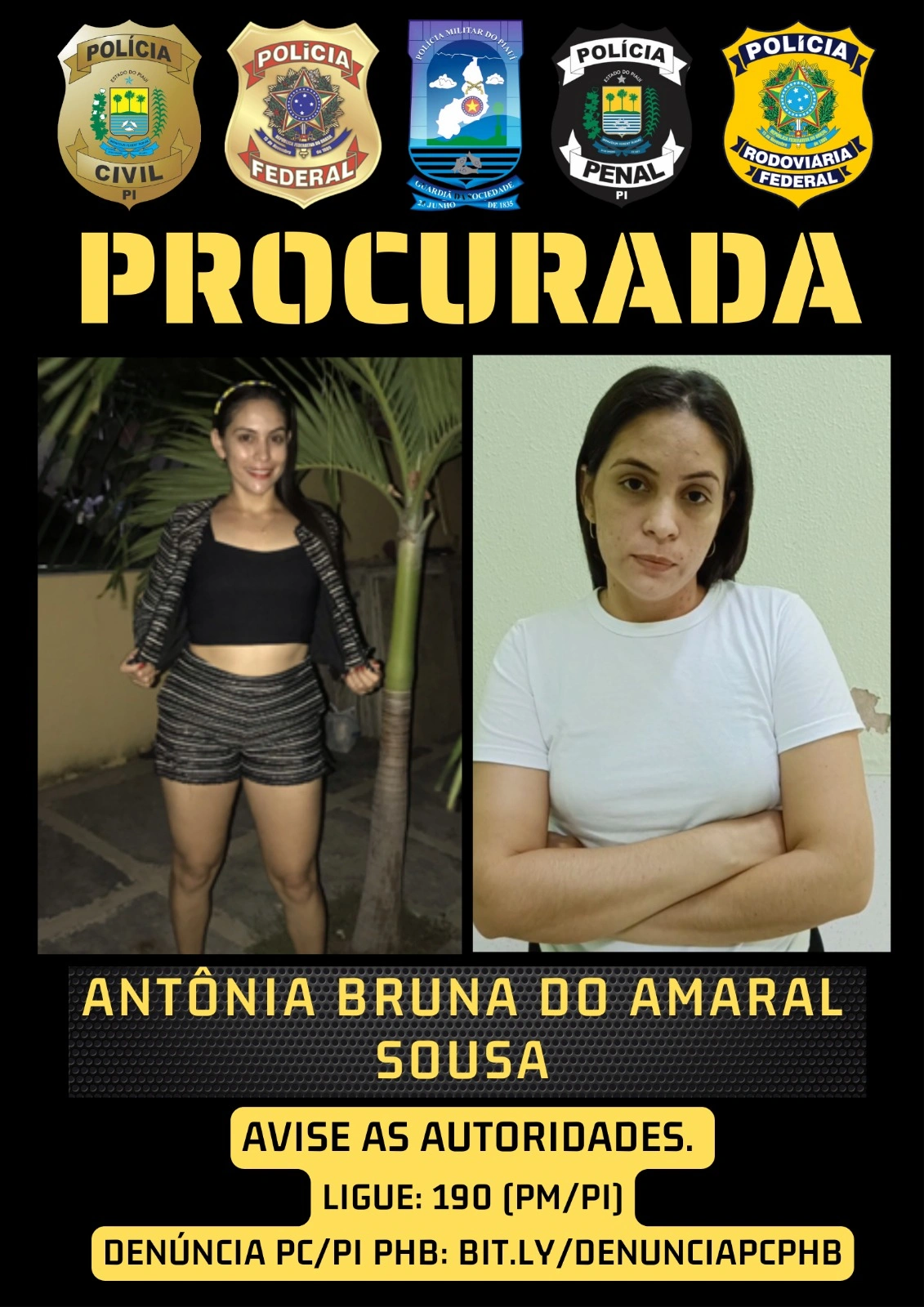 Foragida da Justiça