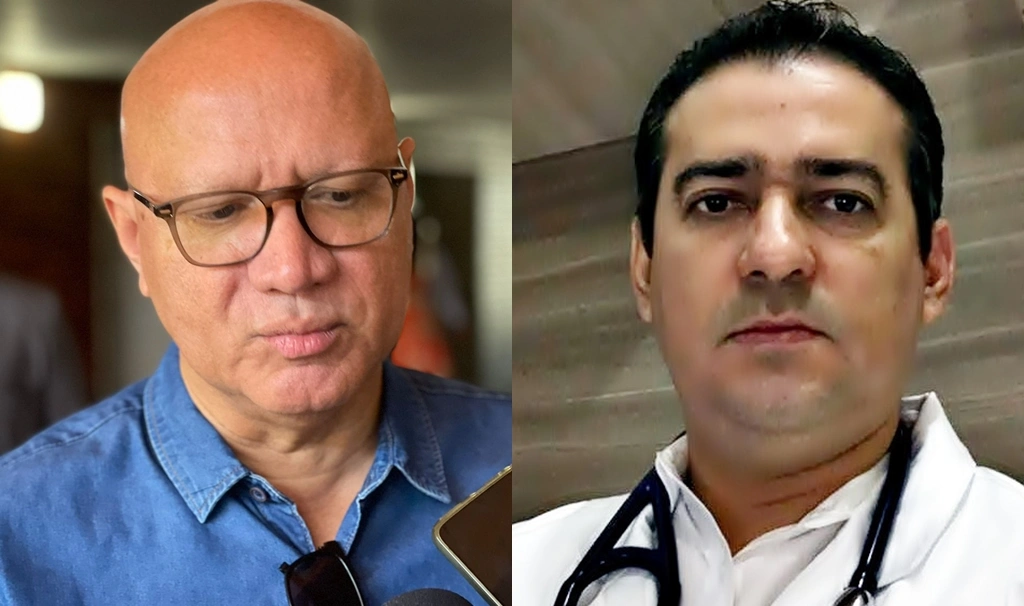 Franzé Silva e Dr. Hailton Filho