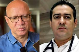 Franzé Silva e Dr. Hailton Filho (Foto: Reprodução)