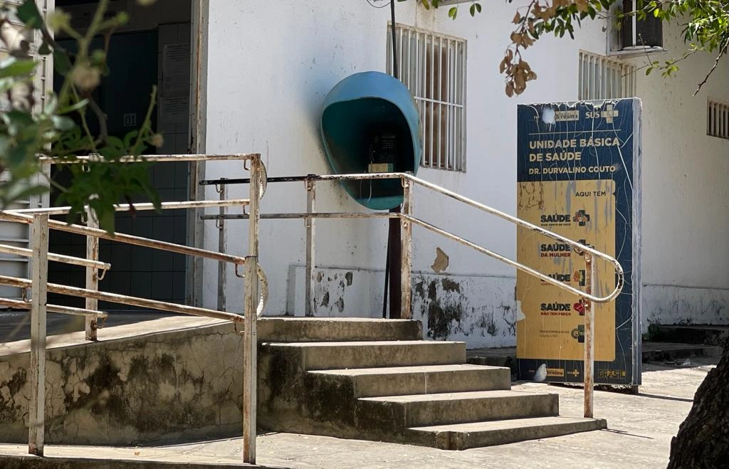 População sofre com calor e sentem falta de bebedouro na UBS Dr. Durvalino Couto