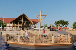 Projeto de revitalização da Lagoa do Portinho (Foto: Reprodução)