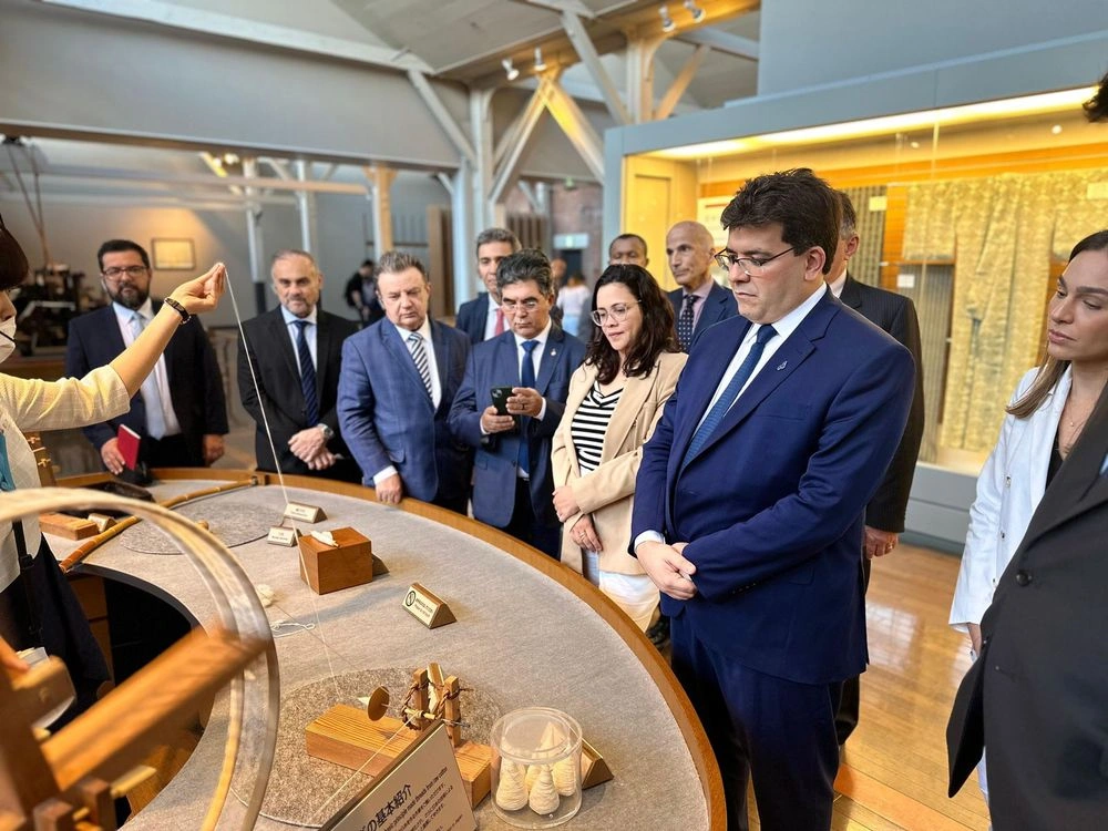 Rafael Fonteles em visita a Toyota