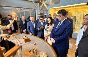 Rafael Fonteles em visita a Toyota (Foto: Ascom)