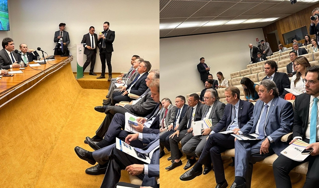 Reunião da bancada federal com governador Rafael Fonteles