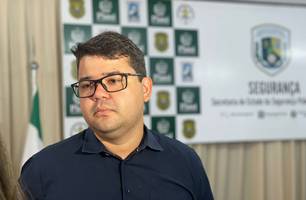 Secretário de Segurança do Piauí Chico Lucas (Foto: Tiago Moura / Conecta Piauí)