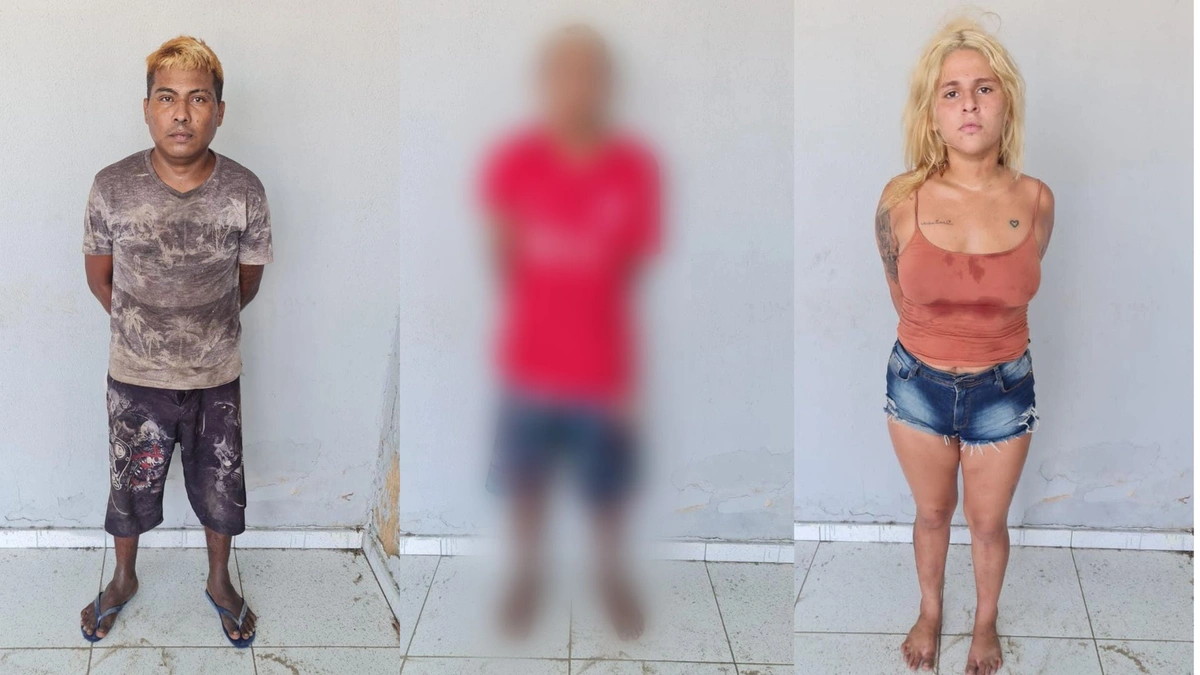 Três indivíduos detidos em Parnaíba