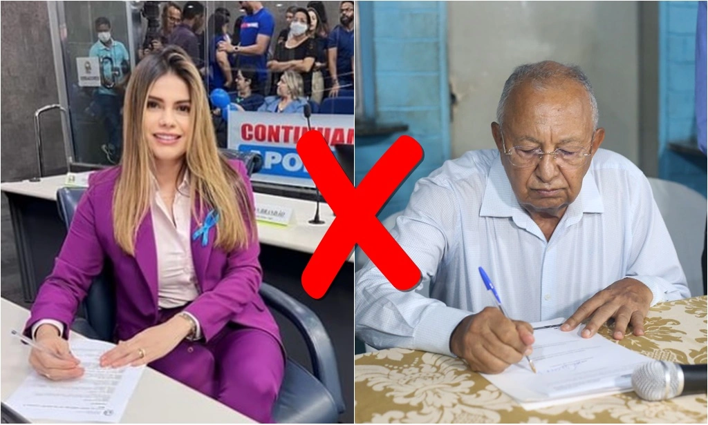 Vereadora Pollyanna Rocha contra o prefeito Dr. Pessoa