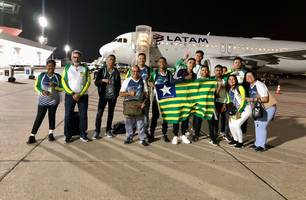 Delegação do Piauí disputa etapa nacional das Paralimpíadas Escolares 2023 (Foto: Reprodução)