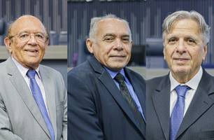 Edson Melo, Zé Nito e Renato Beger (Foto: Câmara Municipal de Teresina)