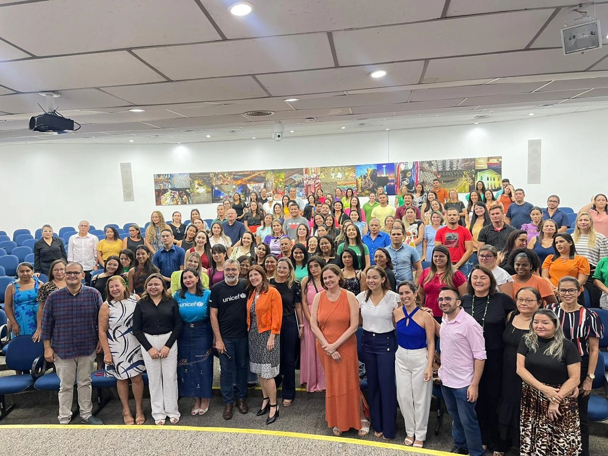 Evento contou com a presença de equipes municipais que participam do selo UNICEF