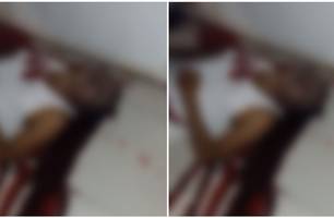 Homem é assassinado com vários tiros em calçada no Porto Alegre, zona Sul de Teresina (Foto: Reprodução)