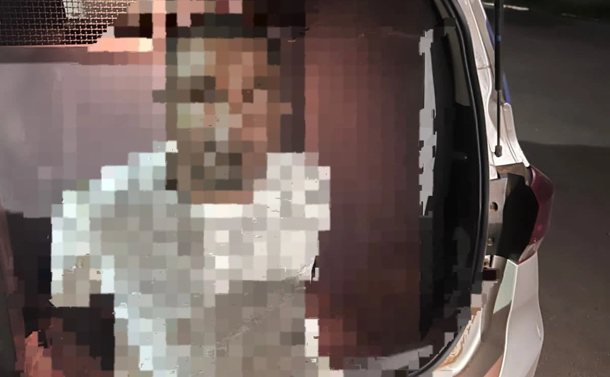 Indivíduo preso pela polícia