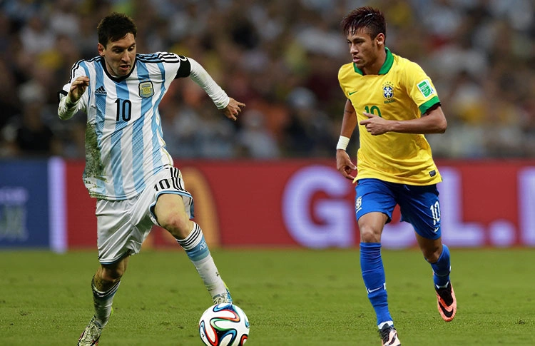 Neymar e Messi