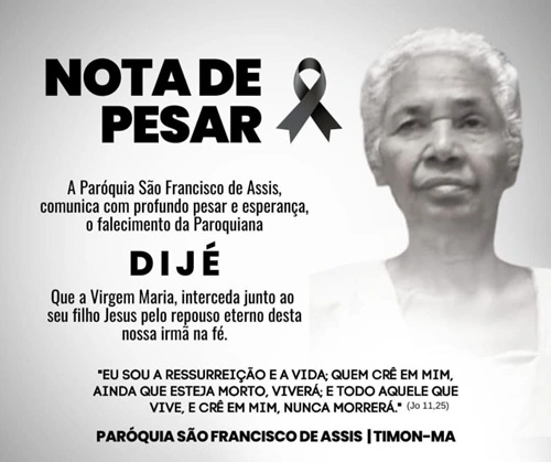 Nota de pesar