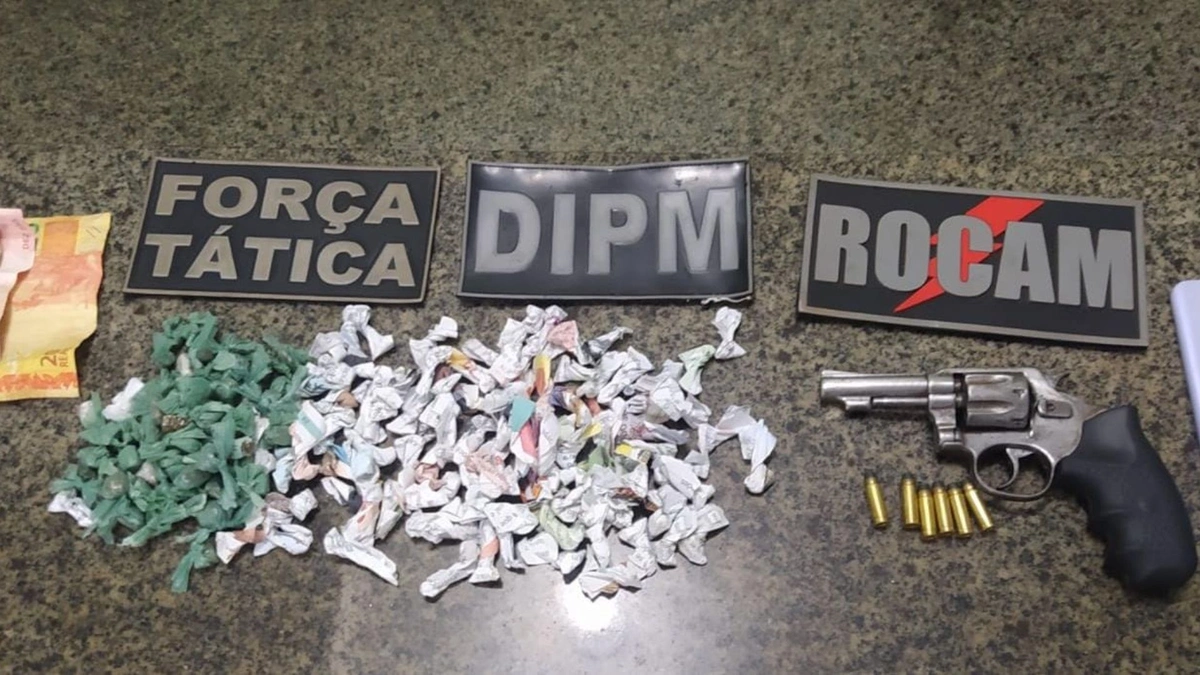 Operação policial prende dupla suspeita de roubos e tráfico de drogas em Parnaíba