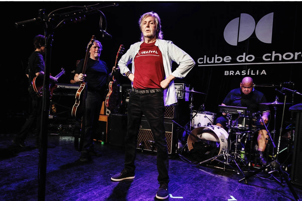 Paul McCartney fez show em Brasília para público de 200 pessoas