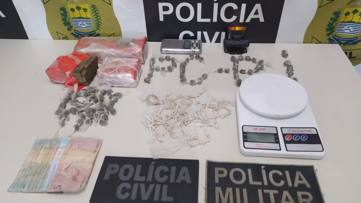 Polícia apreende menor de idade carregando drogas em Buriti dos Lopes