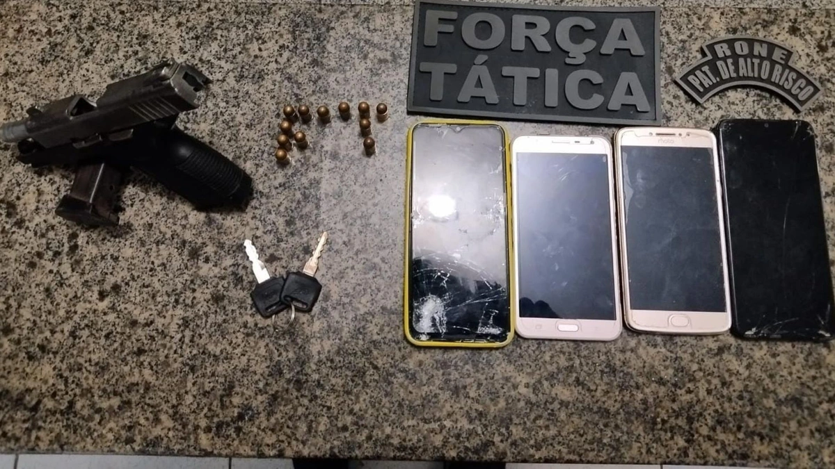 Polícia apreende menor de idade suspeito de assalto após perseguição em Parnaíba
