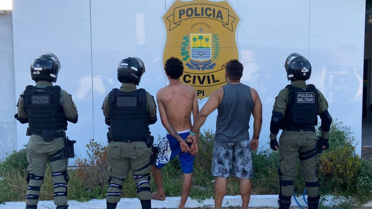 Polícia Civil prende jovem acusado de roubos em Parnaíba