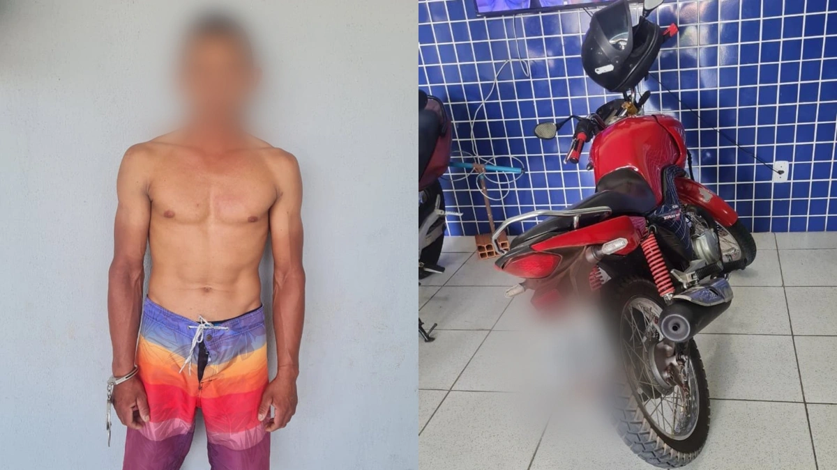 Polícia prende homem por receptação de motocicleta roubada em Parnaíba