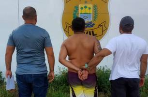 Polícia prende homem suspeito de roubo em Parnaíba (Foto: Reprodução)