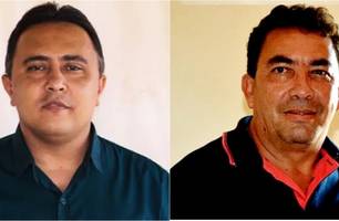 Prefeito Tiel Sales e ex-prefeito Filho Tiú (Foto: Reprodução)