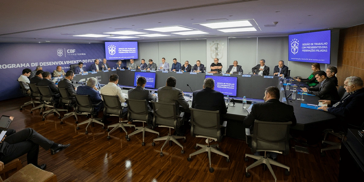 Presidente da FFP participa do lançamento do CBF Transforma no Rio de Janeiro