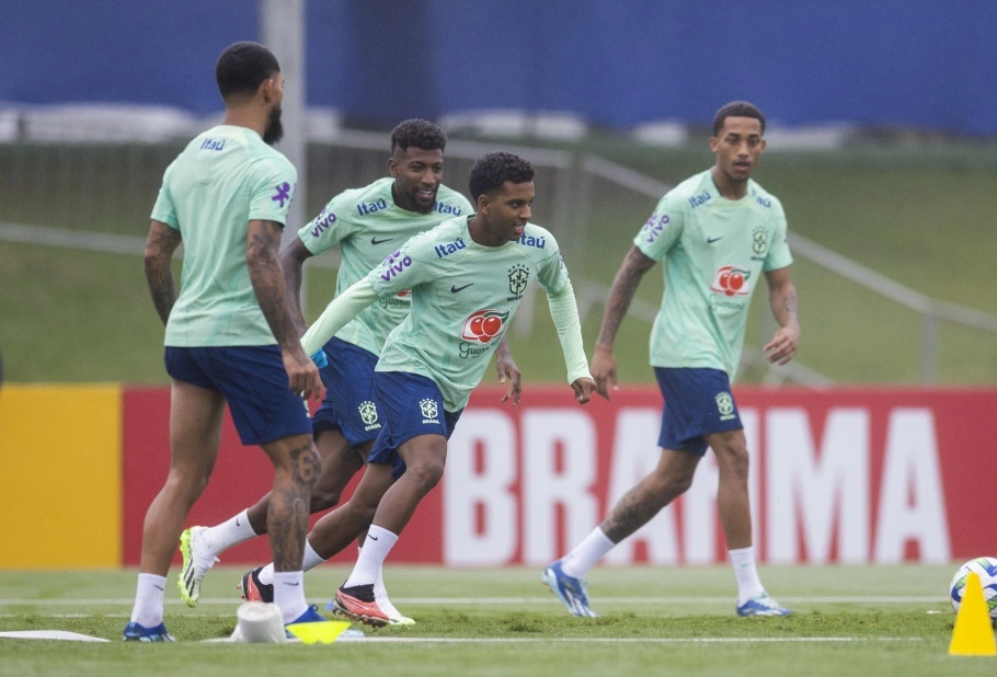 Treino da Seleção na Granja Comary