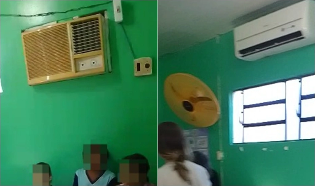 Ventiladores e ares-condicionados da sala não funcionam