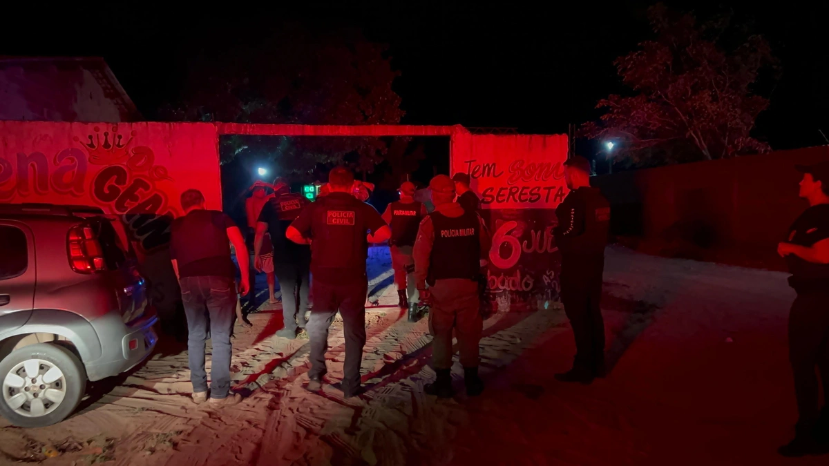 Cerca de 40 policiais participaram da operação Silêncio e Paz em Parnaíba