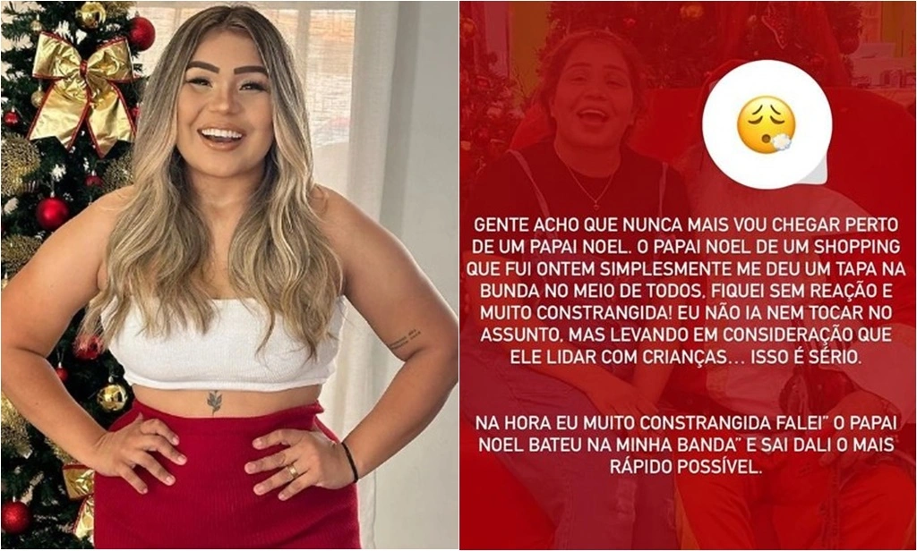 Empresária denuncia assédio de Papai Noel em shopping de Teresina