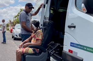 HGV disponibiliza veículo adaptado para pacientes de hemodiálise (Foto: Reprodução / Ccom)