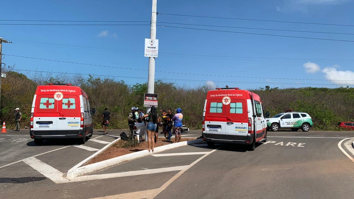 Idoso morre em colisão em Parnaíba