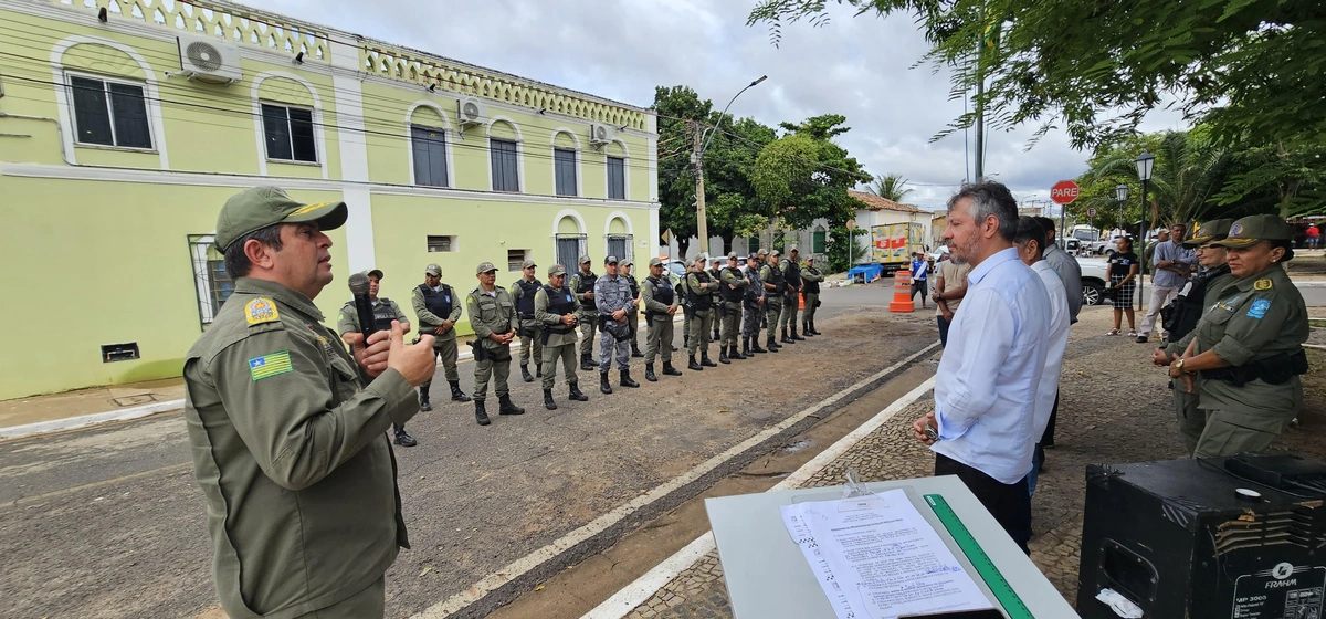 Implantação de base da Patrulha Maria da Penha
