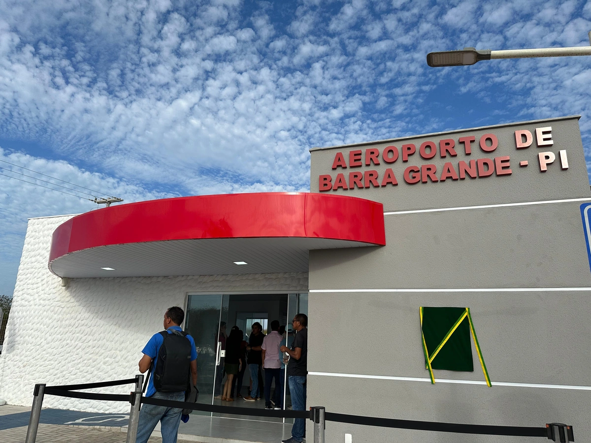 Inauguração do aeroporto de Barra Grande-PI