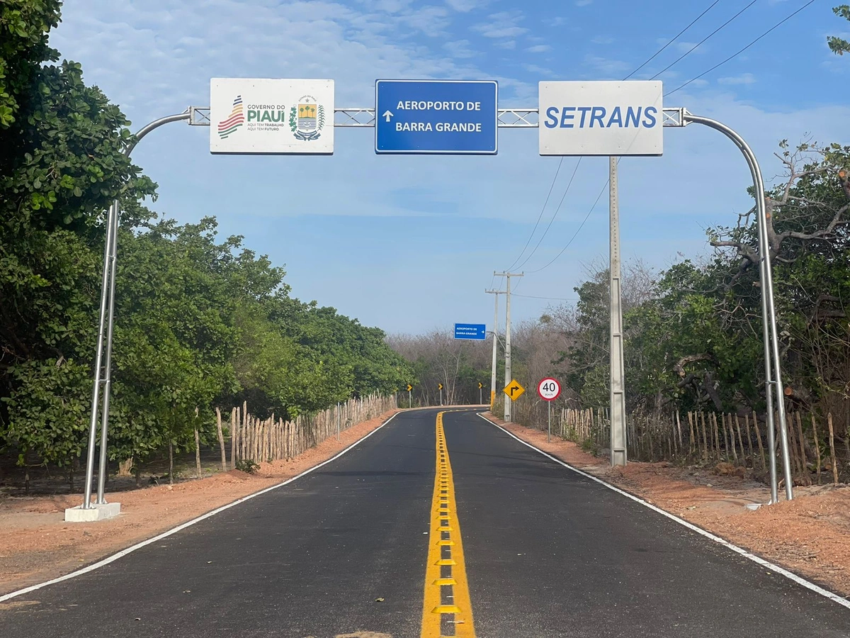 Inauguração do aeroporto de Barra Grande