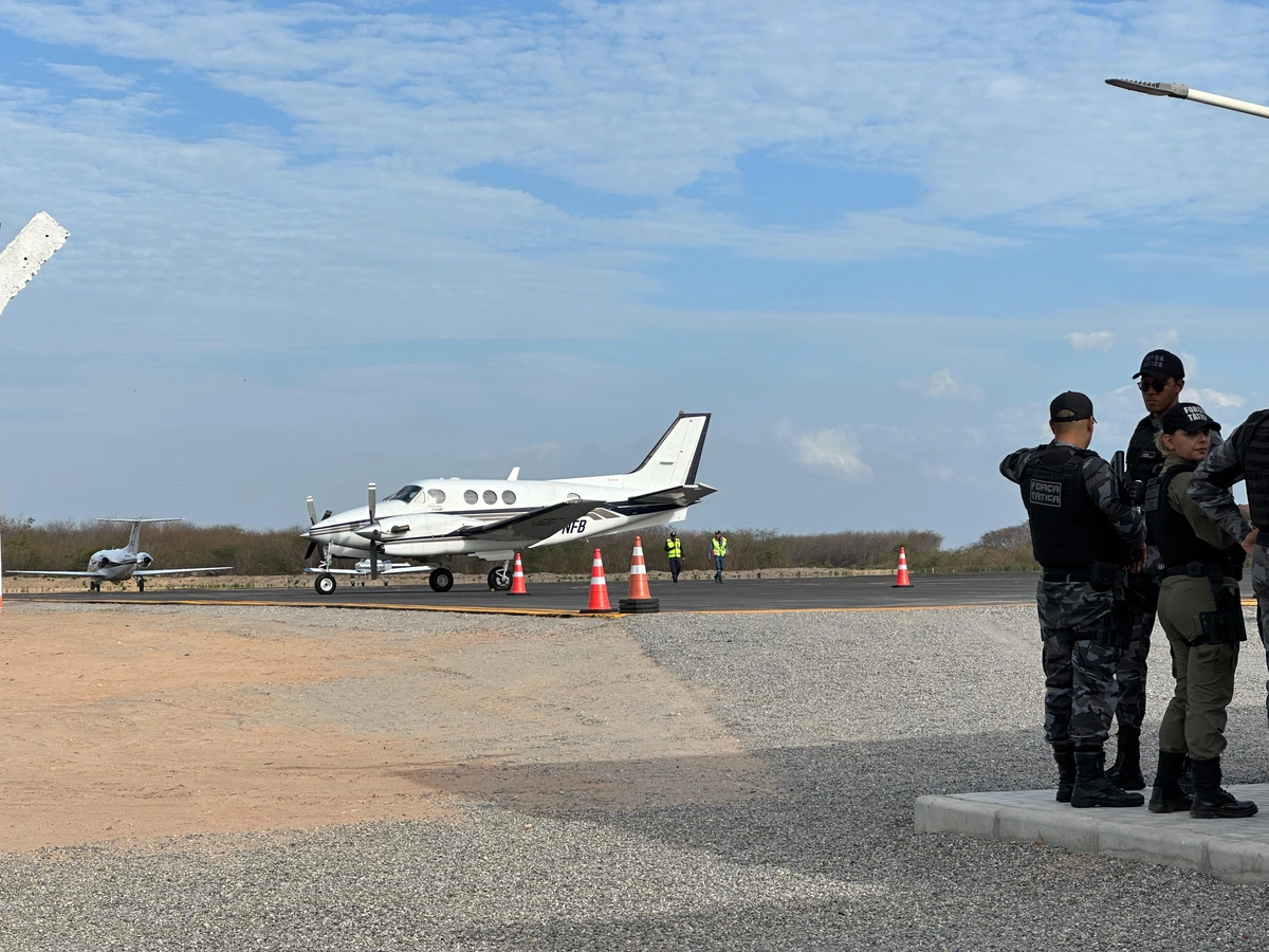 Inauguração do Aeroporto de Barra Grande