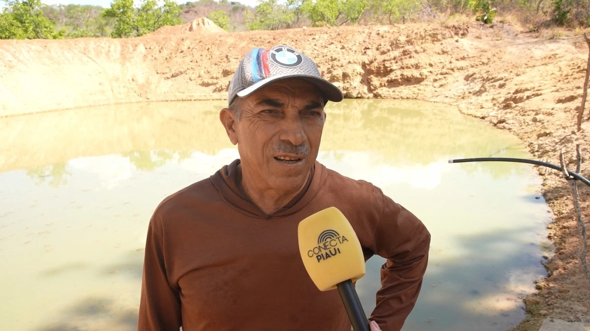 Jorge Rodrigues de Miranda, morador da localidade Buenos Aires em São Félix do Piauí