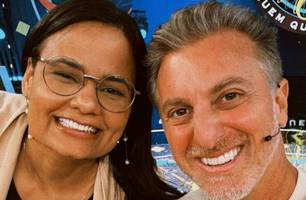Jullie Dutra e Luciano Huck (Foto: Reprodução)