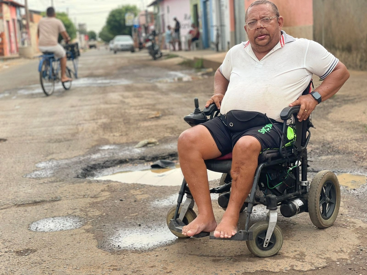 Manoel Cadeirante é uma liderança do bairro