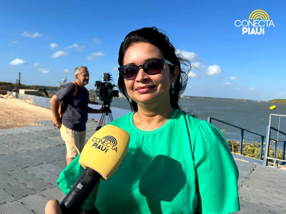 Maria Cristina, diretora-presidente do Complexo Porto Piauí
