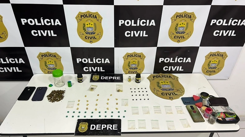 Modelo é preso suspeito de vender drogas sintéticas em Teresina