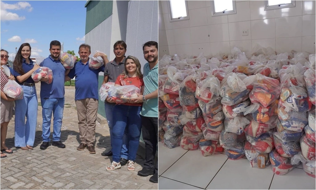 Prefeitura de Campo Maior doa mais de 10 toneladas de alimentos