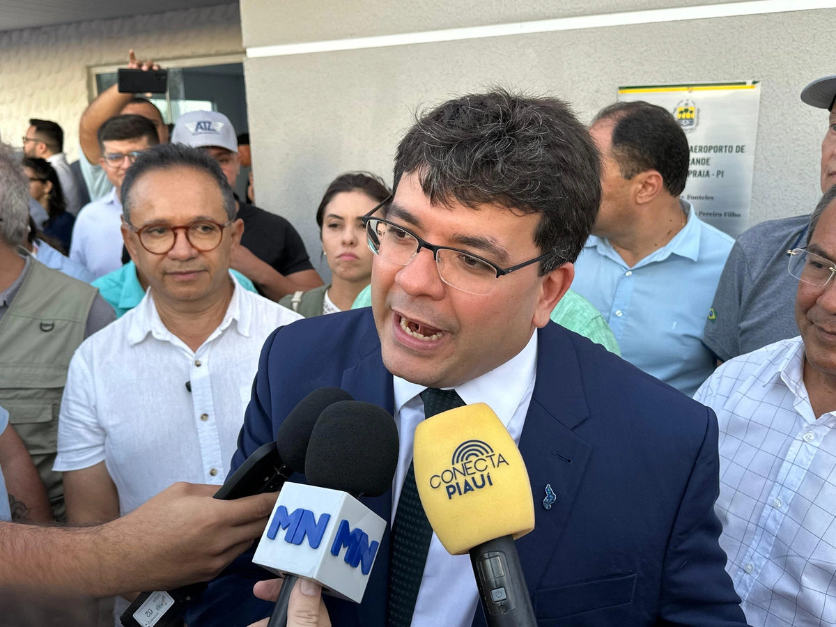 Rafael Fonteles inaugura aeroporto de Barra Grande-PI