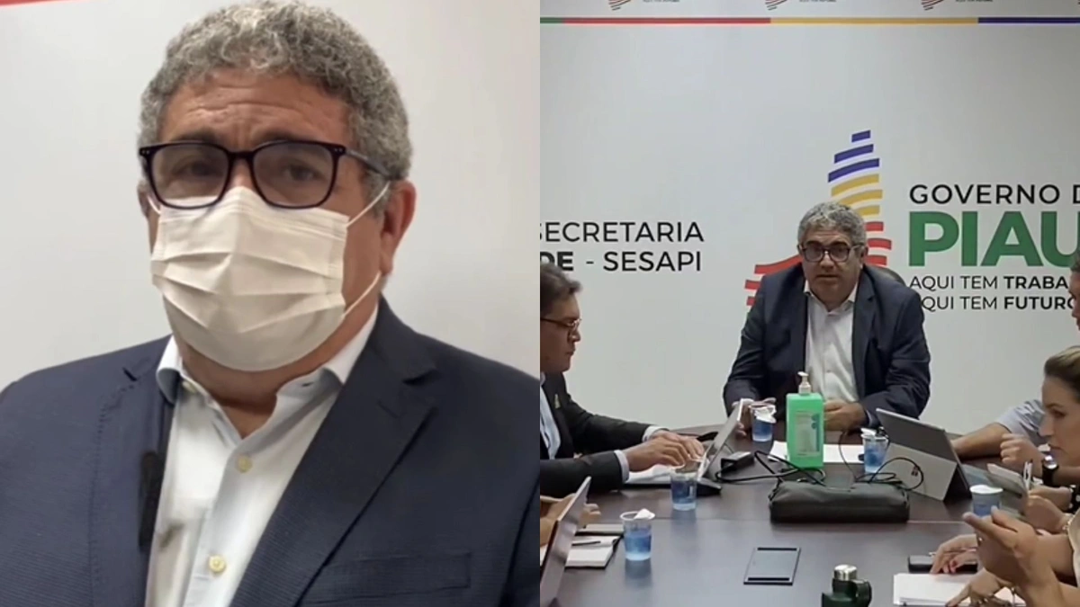 Secretário de estado da Saúde, Antônio Luiz